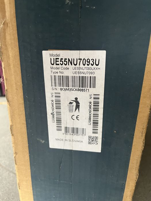 Samsung 55 cali 4k UHD