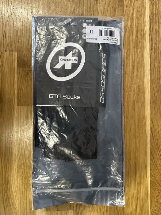 Nowe skarpetki Assos GTO - 43-46