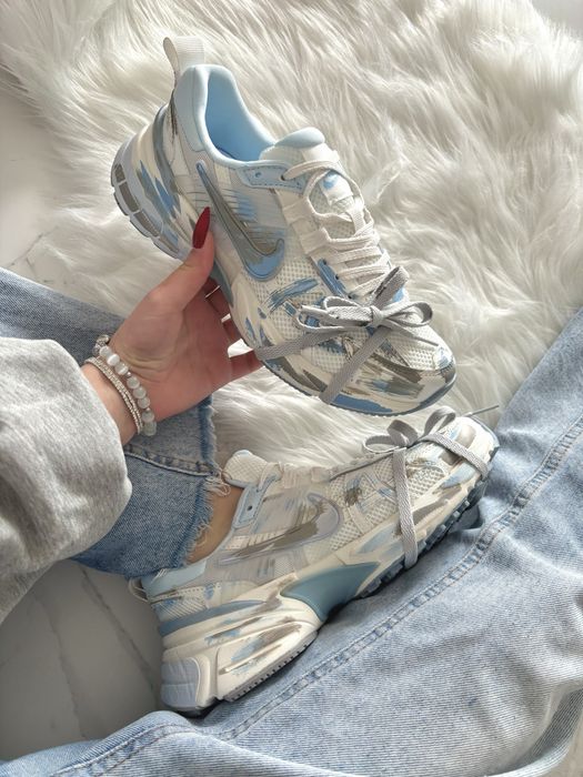 Nike V2K Run Custom White Blue (37-41)