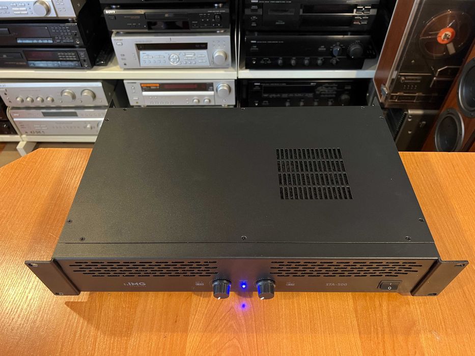 MONACOR STA-500 Wzmacniacz Analogowy, Stereo 2x400W Audio Room