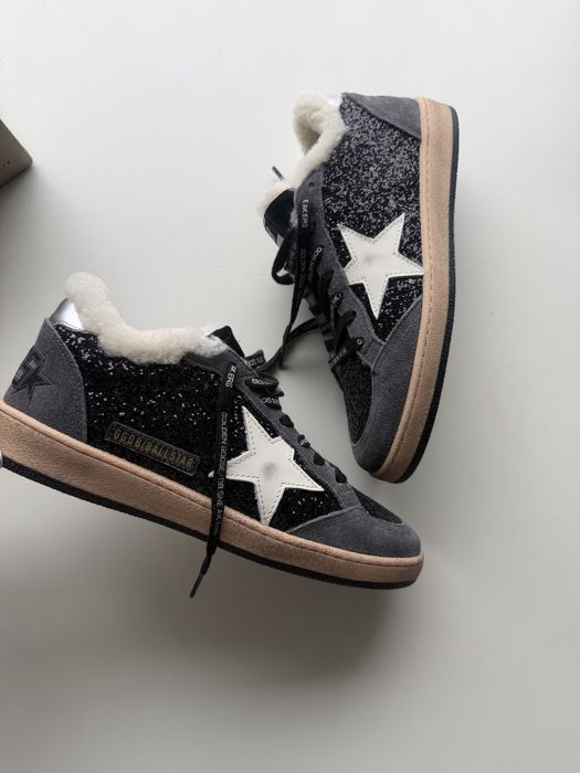 zimowe trampki Golden Goose