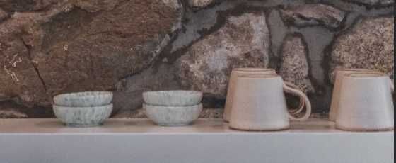 Conjunto de loiça ideal para casa ou para uma cafetaria