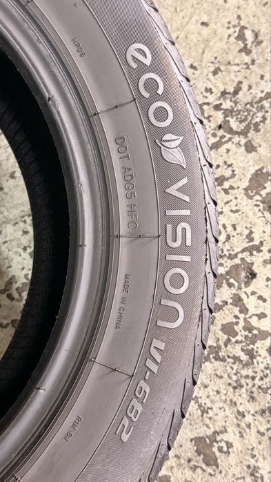 Pneus 195/60r15 Ovation eco Vision VI-682 com 75% piso