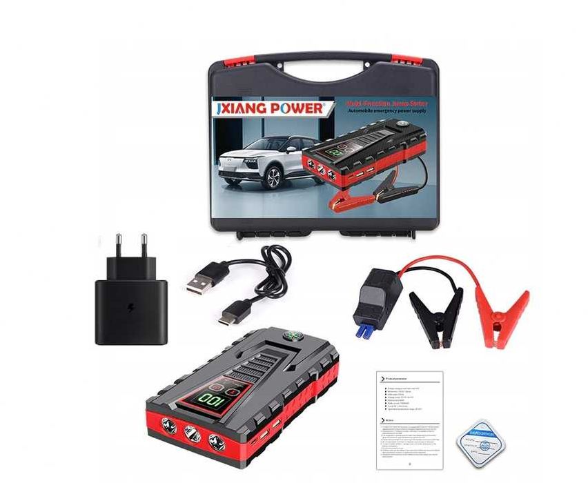 Urządzenie Rozruchowe Booster POWERBANK 4w1 12V