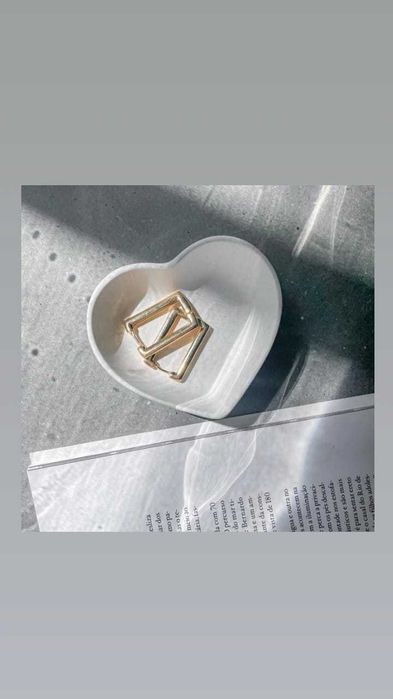 Coração mini expositor de jóias