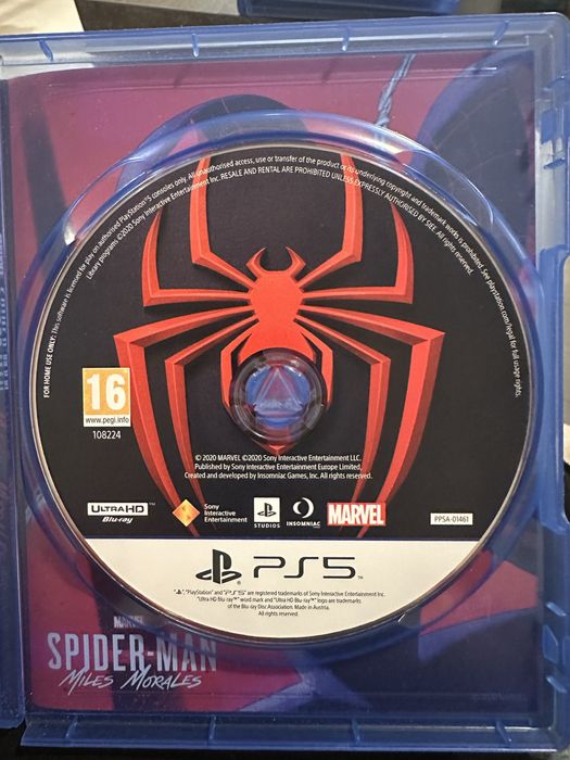 Gra na PS5 SpiderMan Miles Morales