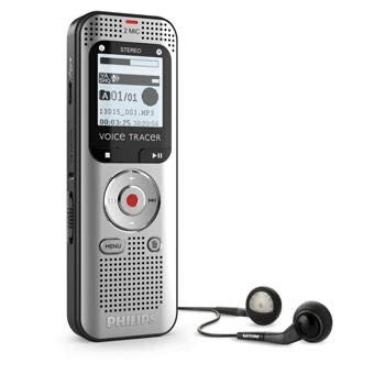 Gravador de voz digital Philips DVT2015- novo, 3 anos de garantia