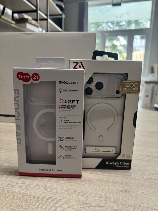 Apple iPhone 17 pro max clear case magsafe zagg tech21 чохол чехол новий