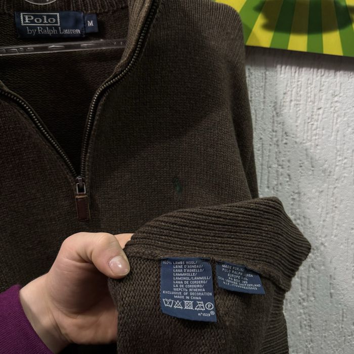 оригінальний світер Ralph Lauren зип 1/4