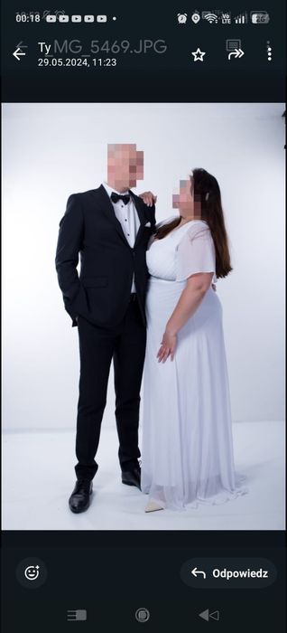 Suknia ślubna plus size