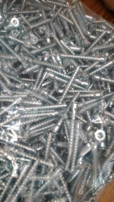 konfirmaty wkręty do drewna płyt meblowych akcesoria metalowe