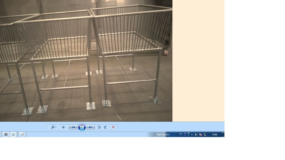 Cesto Pão Zincado ou Inox