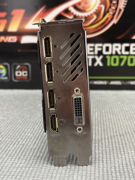 Gigabyte GTX 1070 G1 Gaming 8GB GDDR5