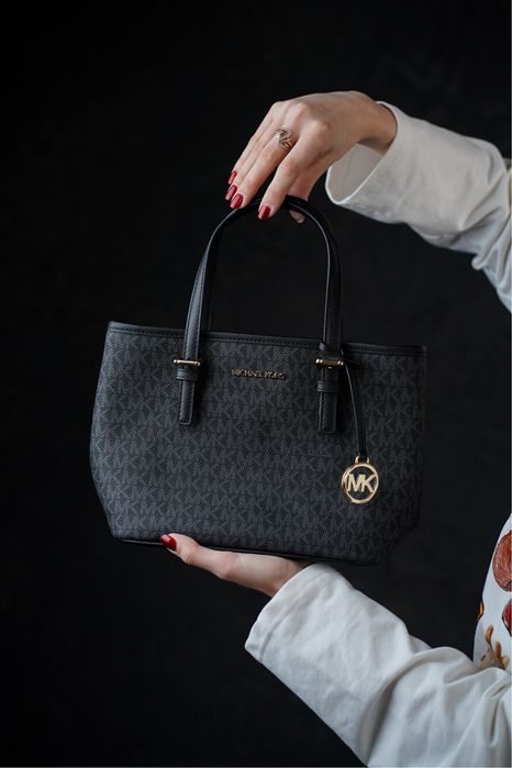 ОРИГІНАЛ! Сумка Michael Kors Jet Set Travel Extra-Small Logo Top-Zip