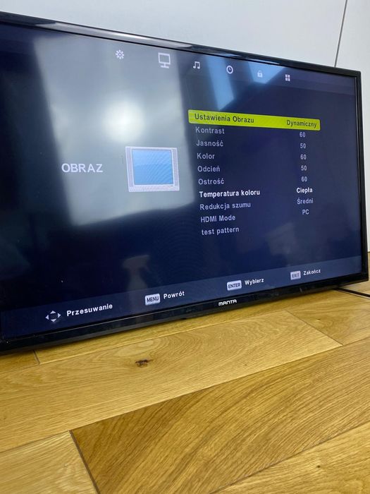 Telewizor 32 cale MANTA 32LHN120D | DVB-T2/HEVC
