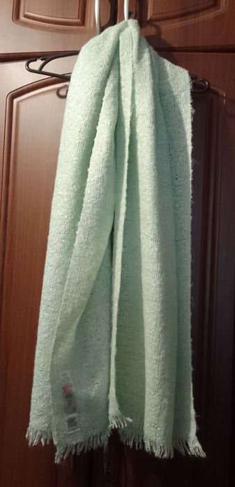 Новий м'який шарф -палантін, колір м'ята