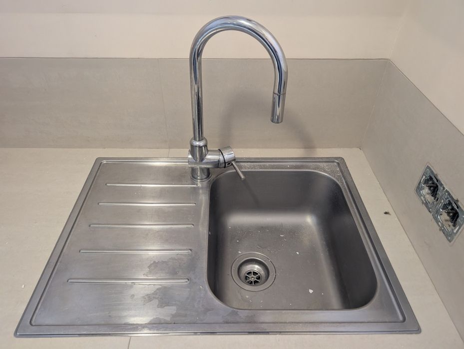 Zlew że stali nierdzewnej Ikea metalowy