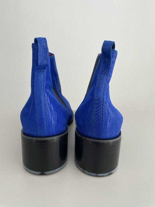 Sztyblety damskie niebieskie.