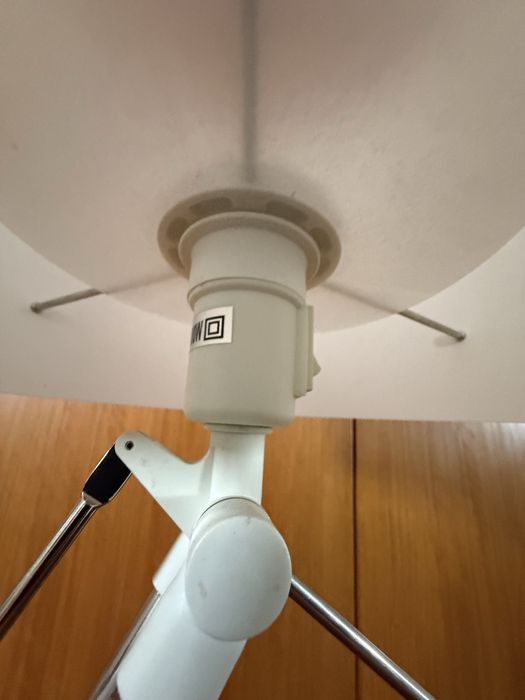 Candeeiro ikea como novo ajustavel