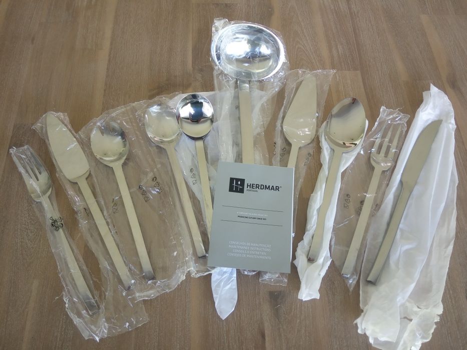 Faqueiro 130 peças Spiga Herdmar