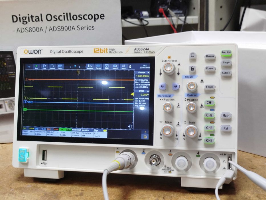 Osciloscópio OWON ADS824A-B