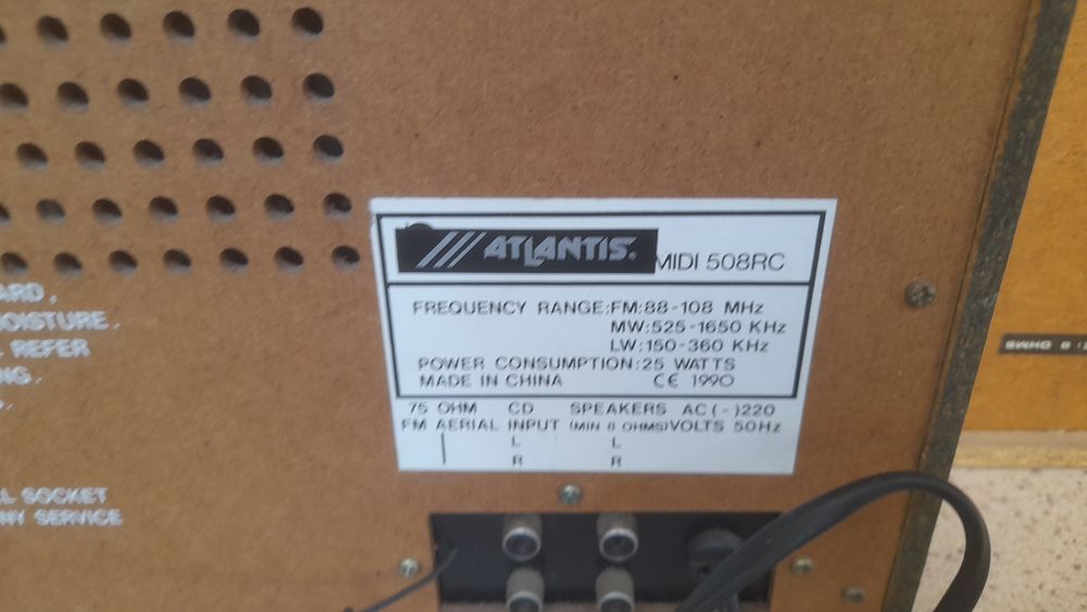 Aparelhagem atlantis mod.508 rs