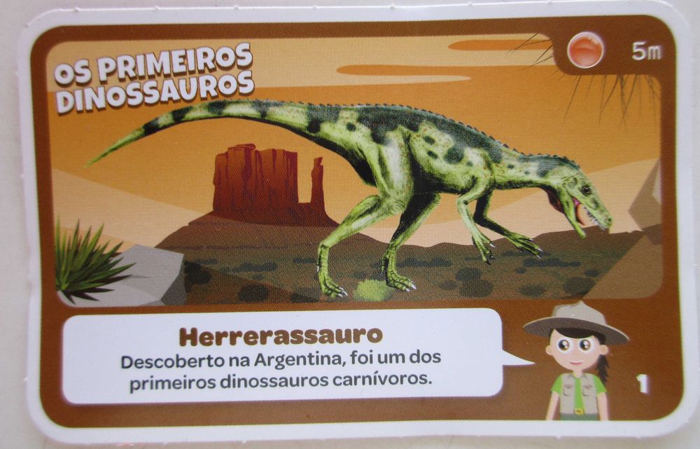 Super Animais 3 - - - Dinossauros - Cartas Soltas Pingo Doce - -Cromos
