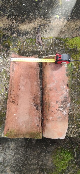 Telha Canudo usada e antiga