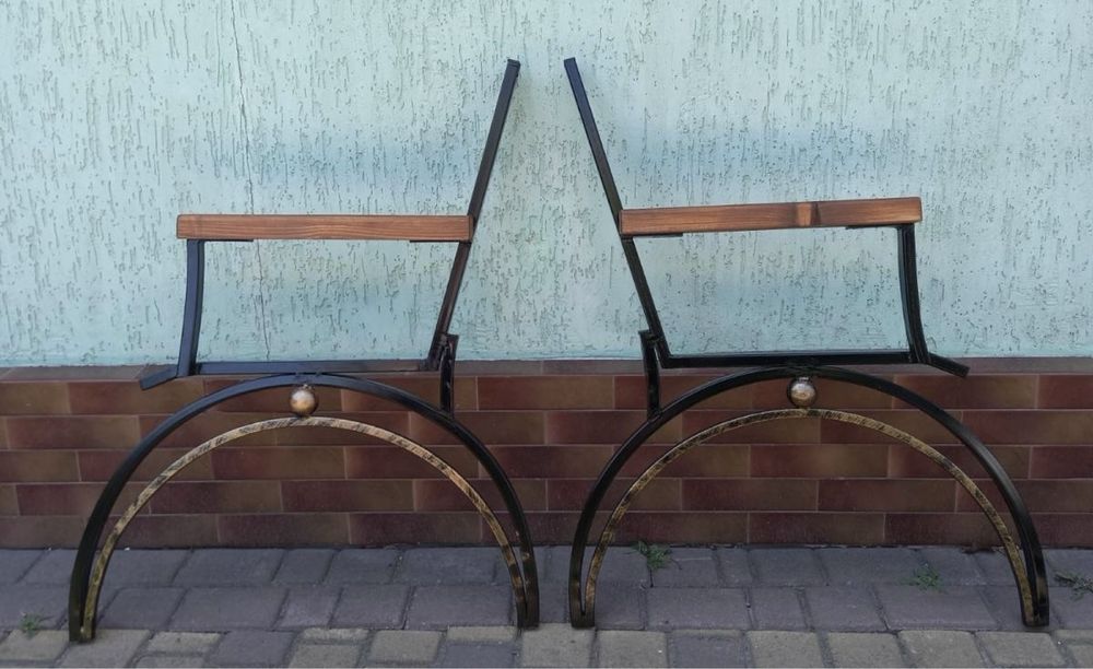 Боковинки до лавки в стилі Loft, боковини класичні,опори для столів.