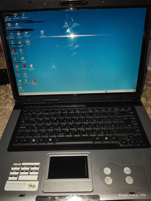 Ноутбук asus x50v