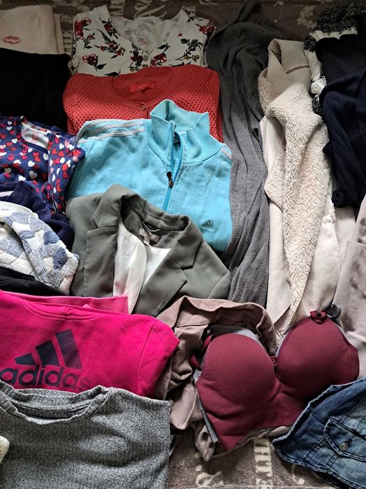 Damska paka ubrań jessienno zimowych roz m