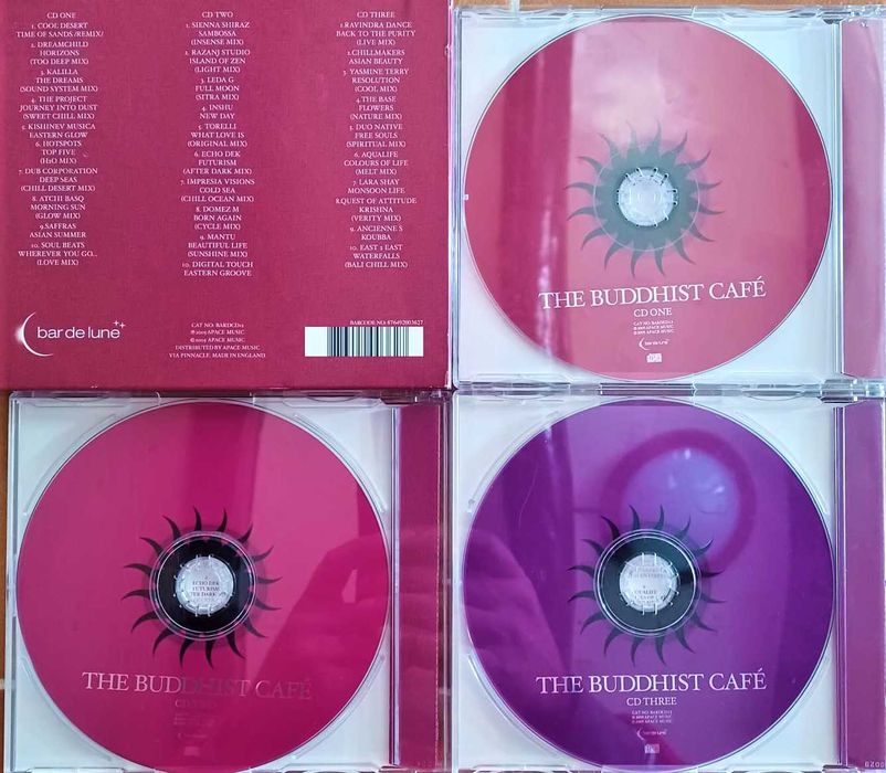 The Buddhist Café – Pack Luxo 3 CDs (Estado Novo)