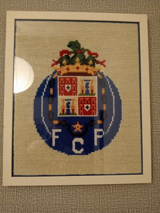 Quadro FC Porto ponto cruz