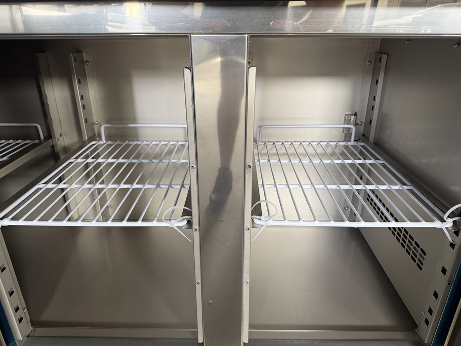 Bancada frigorifica Mesa refrigerada frio ventilado 4 Portas