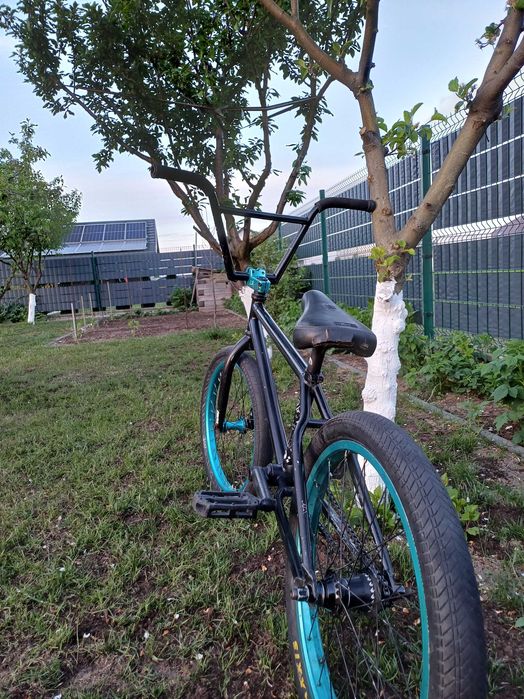 Rower bmx na topowych częściach