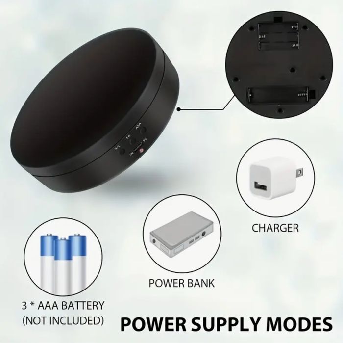 Duporte de decoração giratório