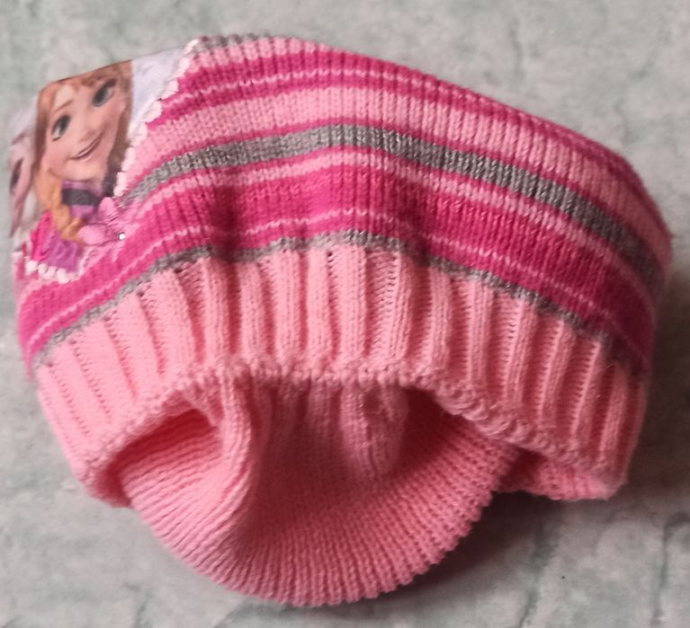 Czapka zimowa dziewczęca