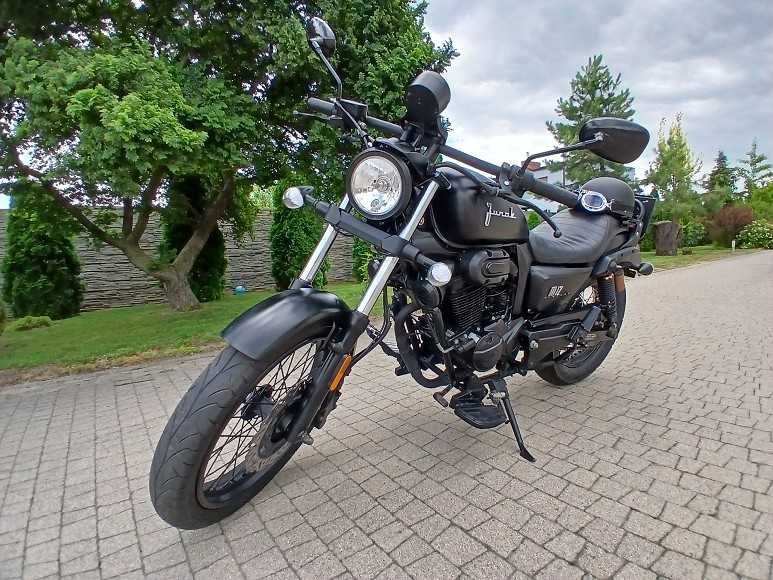 JUNAK M12 VINTAGE 125cm3 kat B. 2021 kask nowe opony klocki ZAMIANA