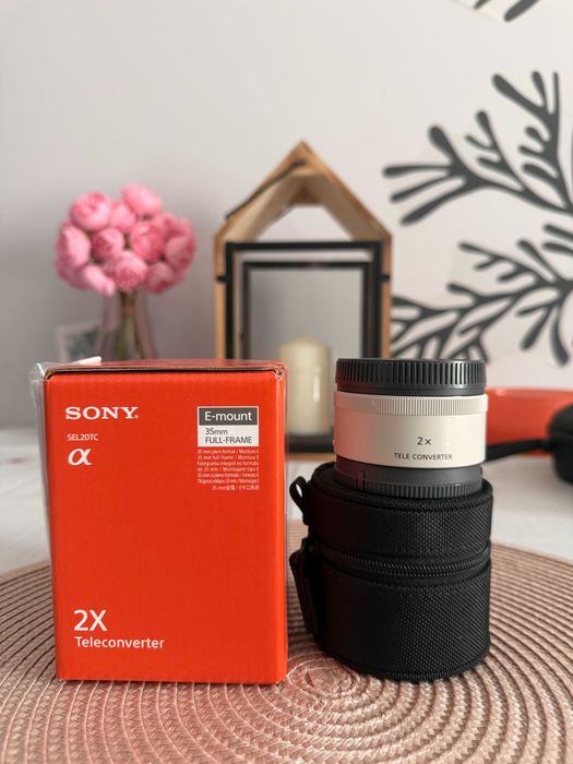 Telekonwerter Sony 2.0x mocowanie Sony E