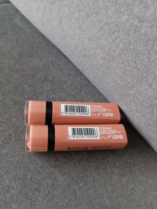 Pomadki matowe Bourjois + kredki do oczu