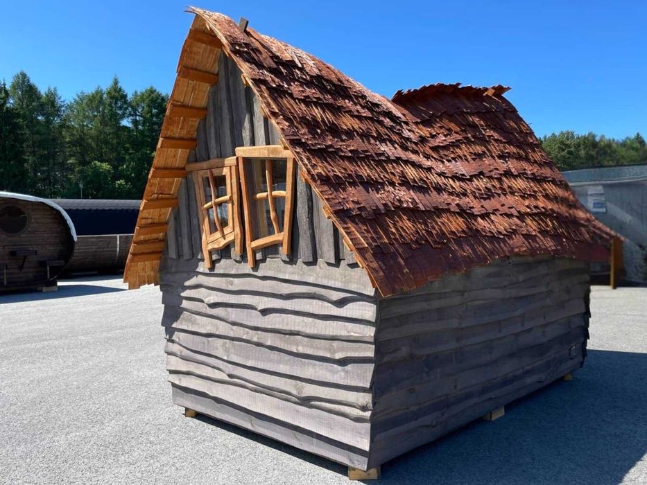 Casa de Madeira - Conto de Fadas - Modelo SABRINA de 5.8m2
