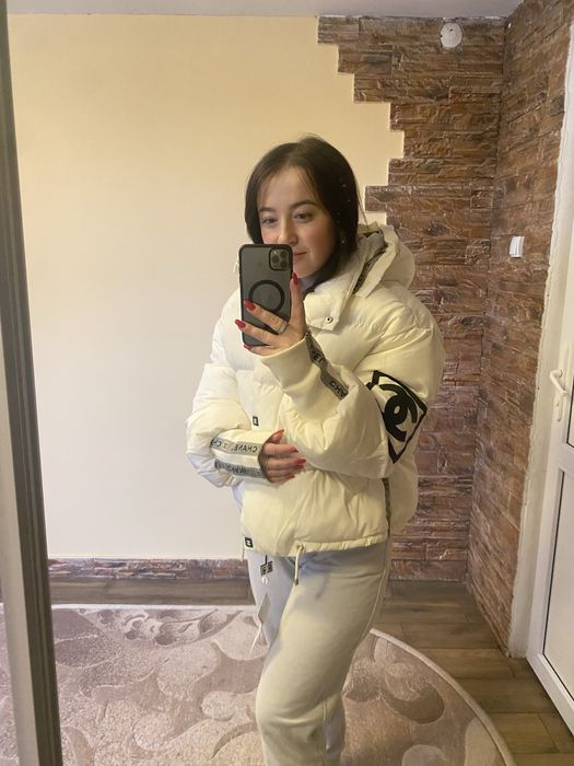 Куртка пуховик chanel