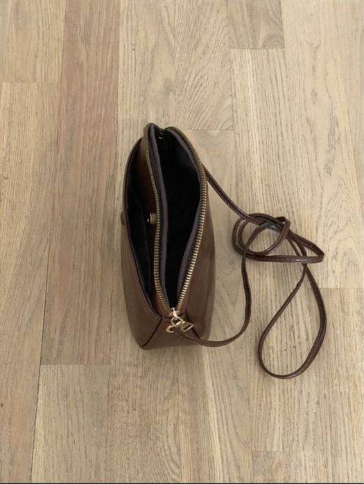 Nowa torebka listonoszka brąz