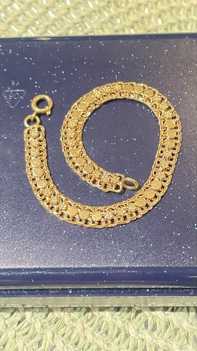 Pulseira de ouro 19.2k