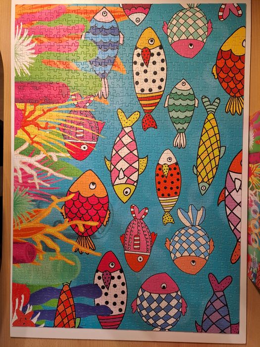 Puzzle "Patterned Fishes" 1000el. Enjoy