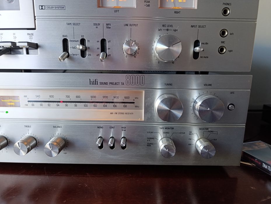 Duża wieża DUX TA8000+3537 Philips lata 70