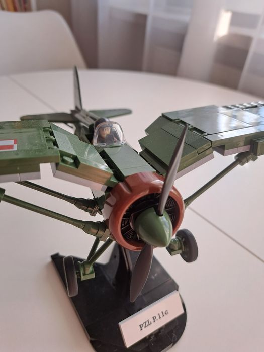 Cobi samolot PZL P.11C Small Army