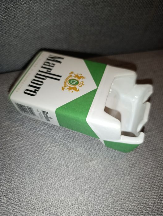 Marlboro Cinzeiro Cerâmica Vidrada