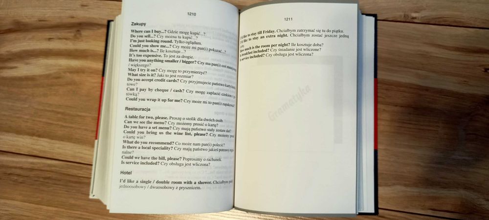 Słownik angielsko-polski polsko-angielski i gramatyka.