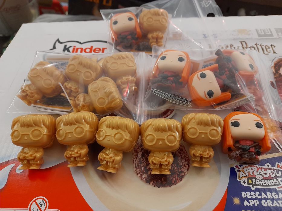 Boneco Harry Potter GOLD QUIDDITCH POP Funko Ovos kinder Joy RARO? Campanhã • OLX Portugal